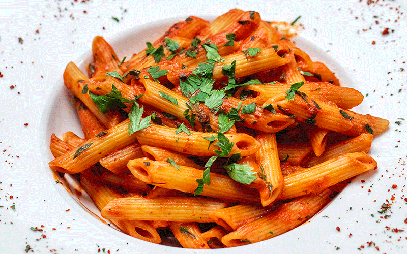 pasta arrabiata
